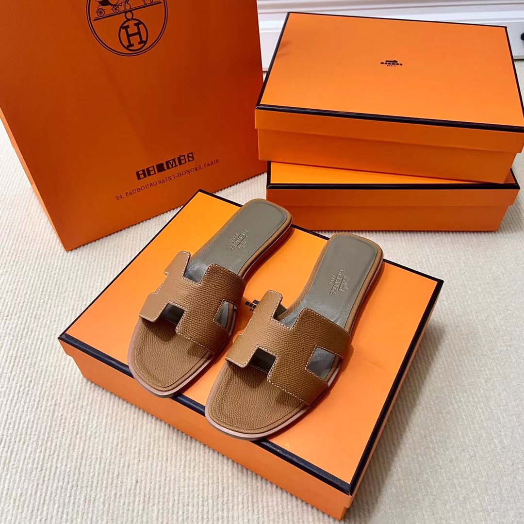 에르메스 올수공 오란 슬리퍼 샌들 앱송 44